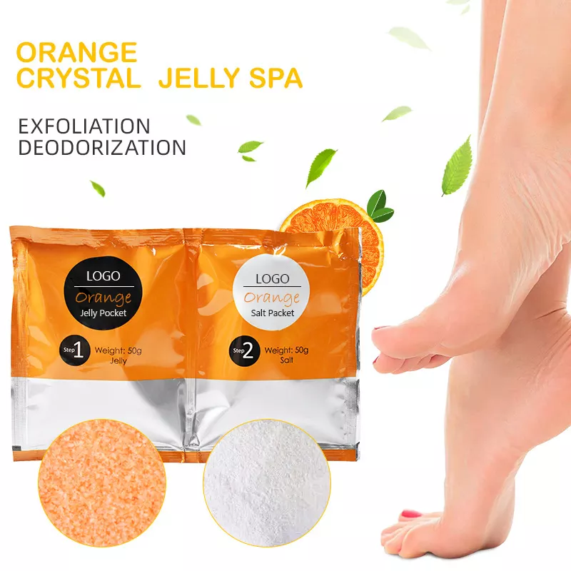 Epsom salt foot scrub private label
