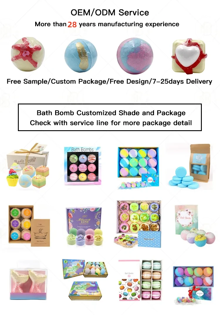 oem bath bombs
