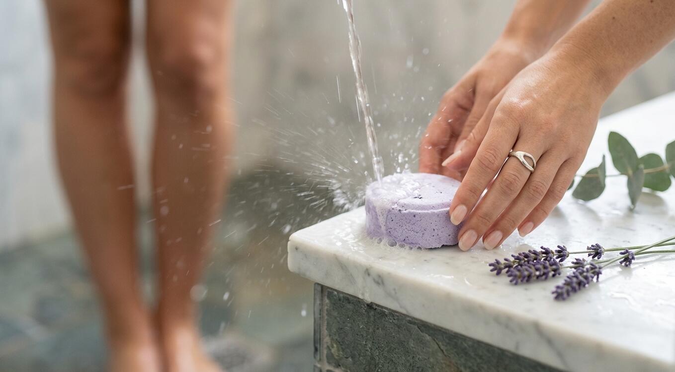 how to use shower steamers