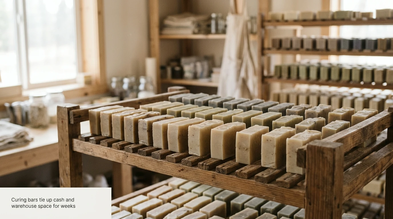 Cold process soap
