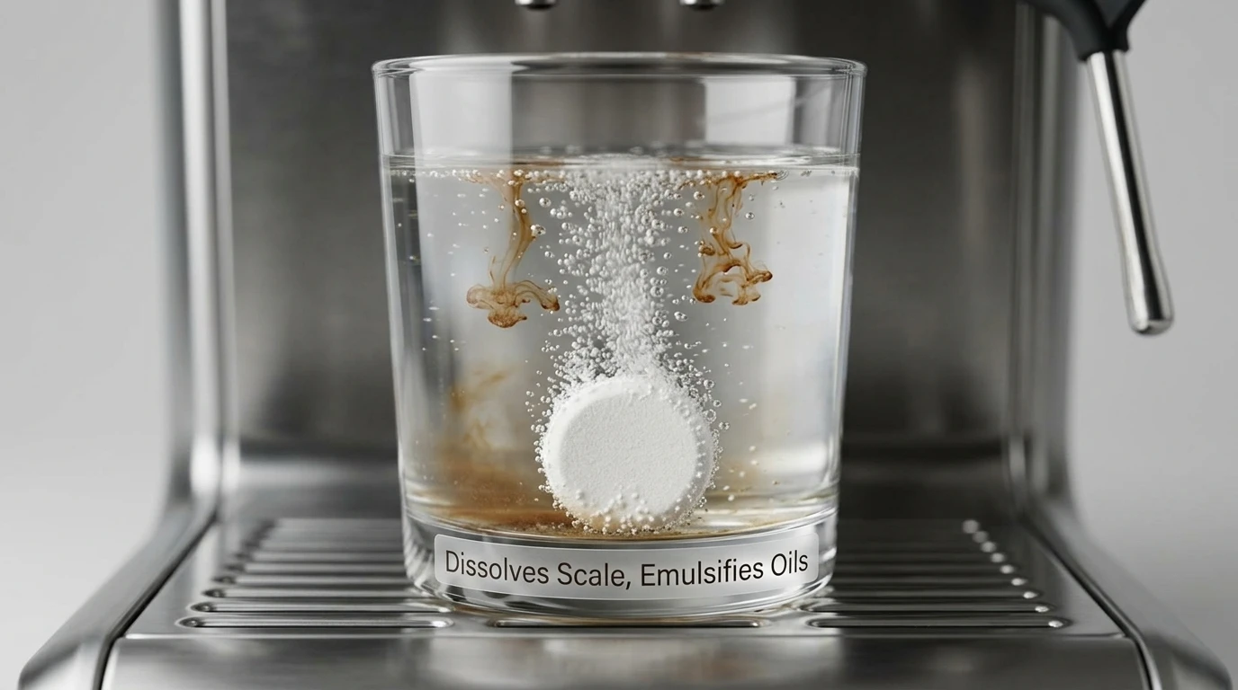 dissolves scale
