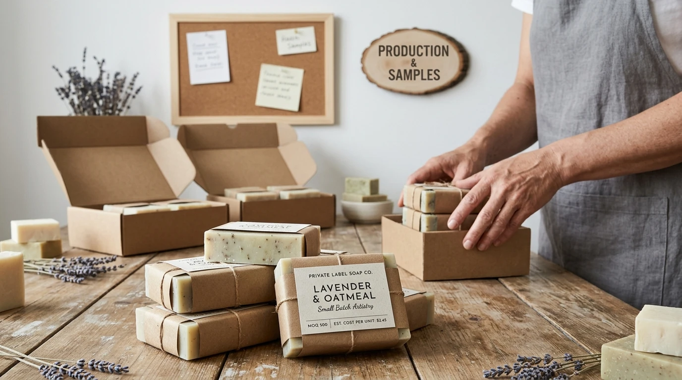 Private Label Soap: MOQ и стоимость за единицу — руководство 2026